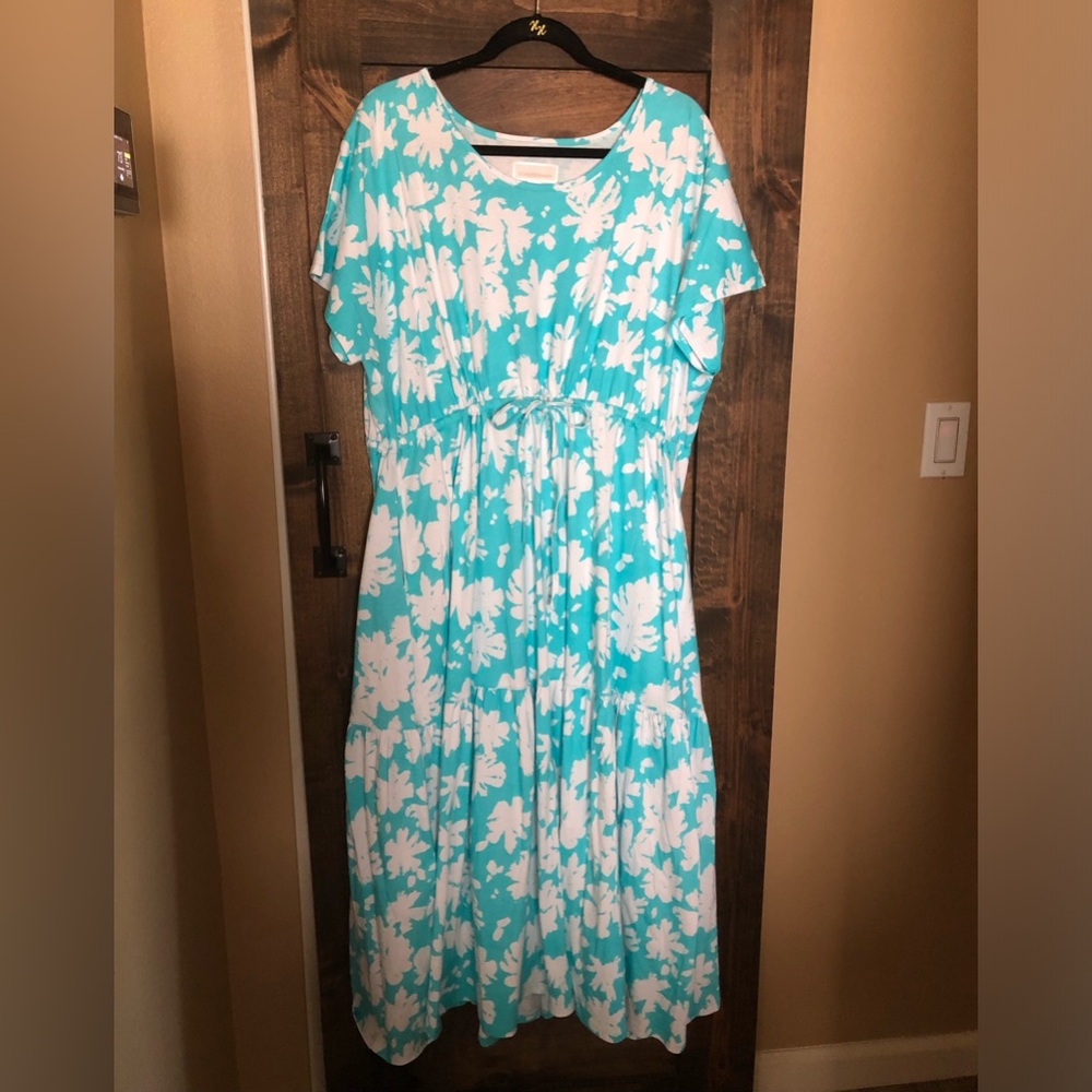 Soft knit maxi dress by Stan Herman